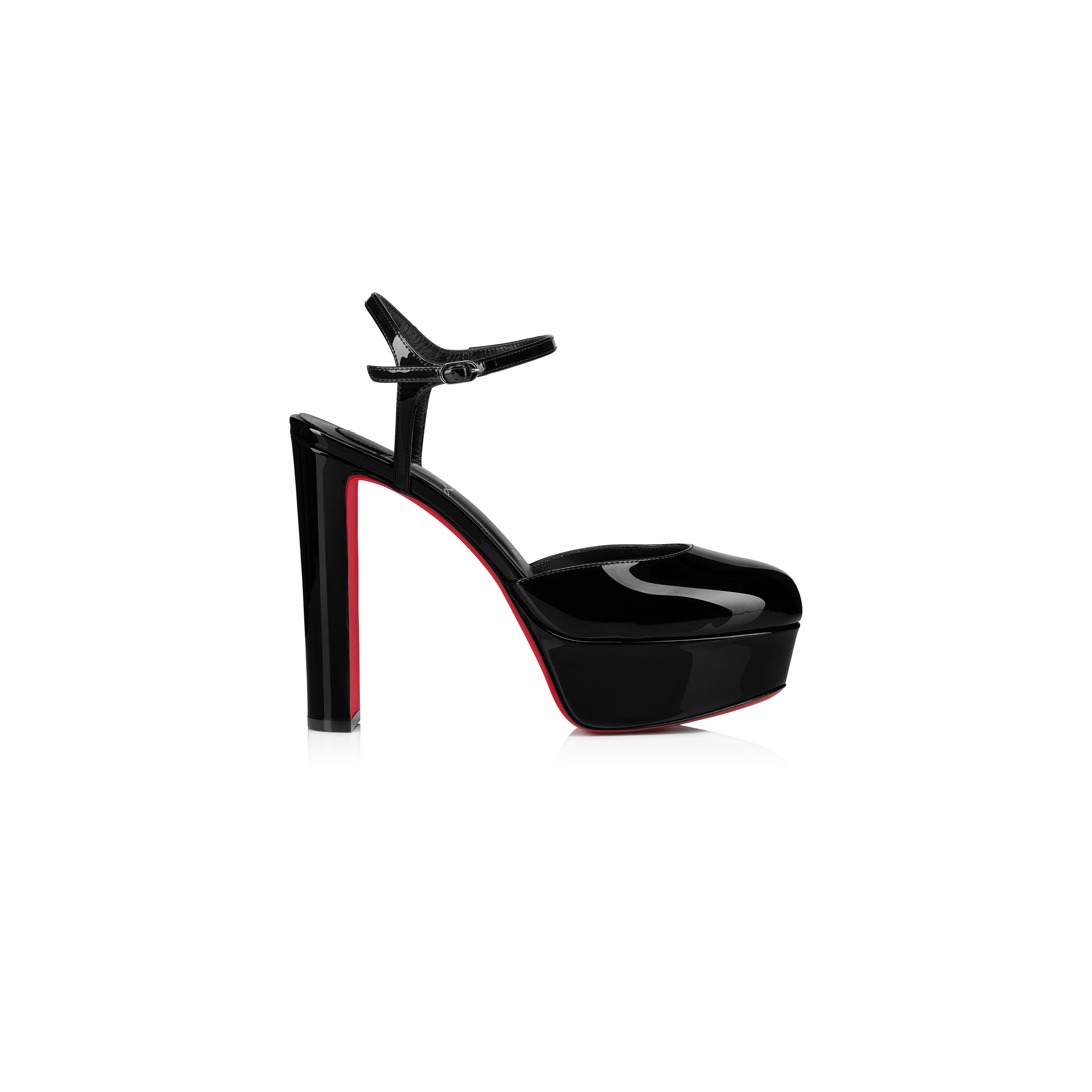 CHRISTIAN LOUBOUTIN LOO PUMP 130 MM PUMPS-PATENT LEATHER-BLACK-WOMEN 3240698B439 CHRISTIAN LOUBOUTIN LOO PUMP 130 MM PUMPS-PATENT LEATHER-BLACK-WOMEN 3240698B439